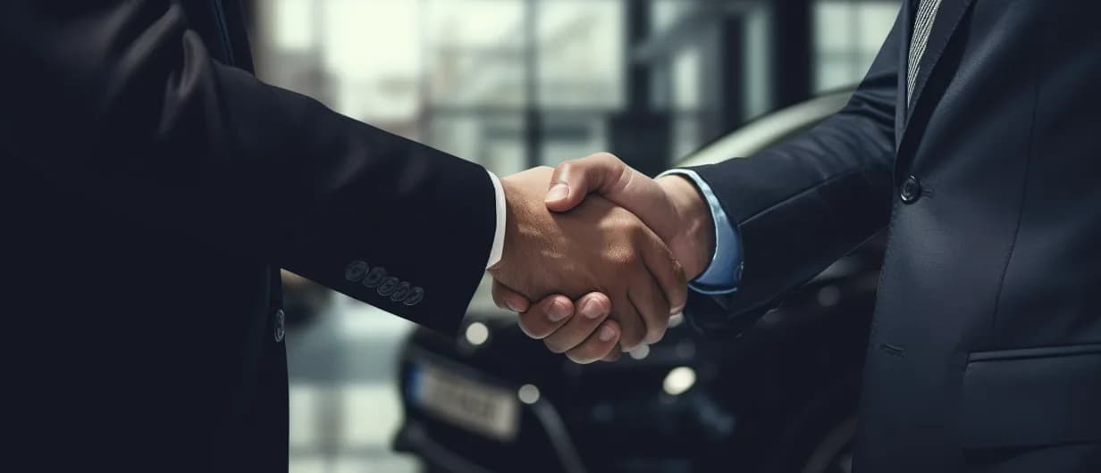 Dealer representatives speaking clearly with automotive customers